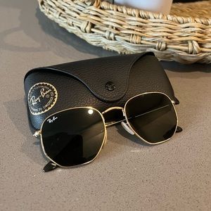 Ray Ban- hexagonal flat lenses